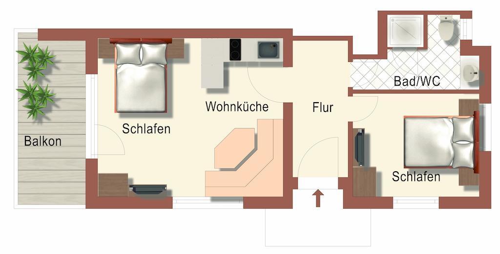 Fewo Burgstaller Tröpolach Værelse billede